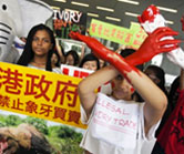 protestors outside the LegCo @EPA protestors outside the LegCo @EPA